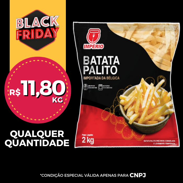 Batata Congelada 9mm 2kg - Império